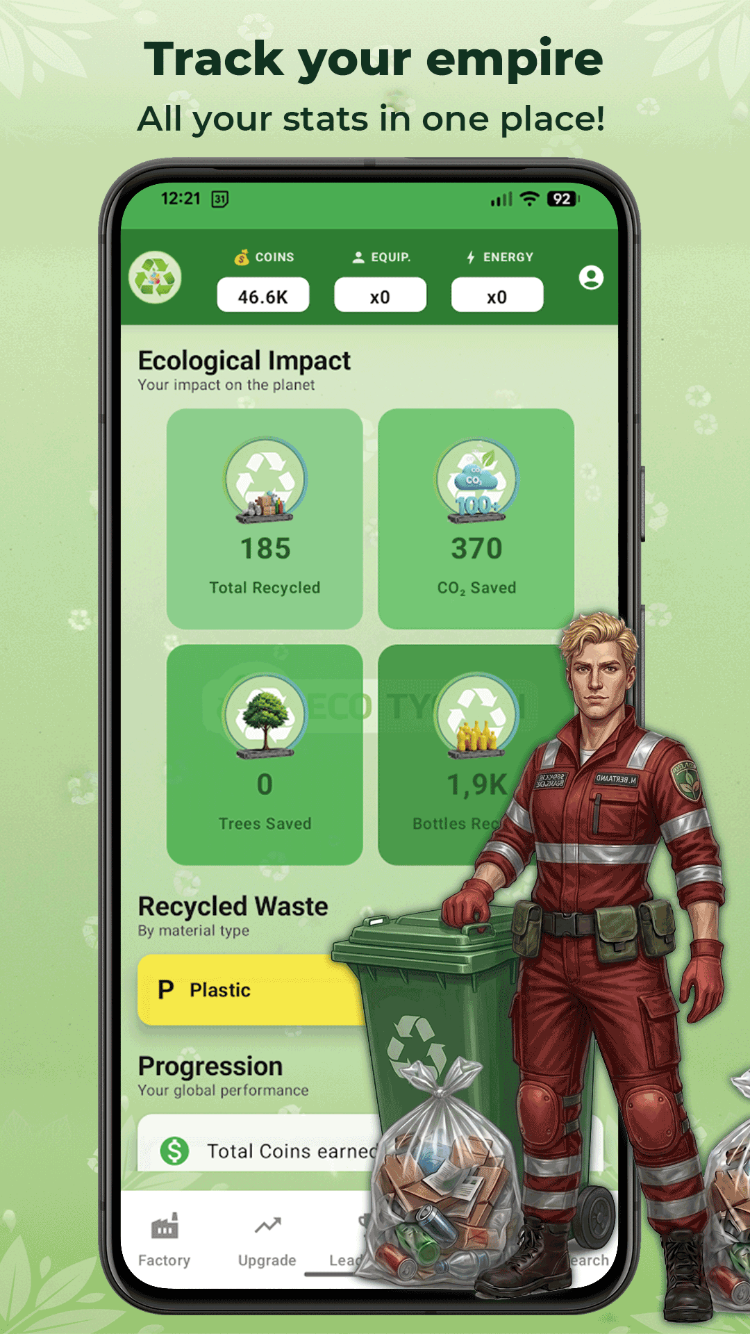 Stats screen